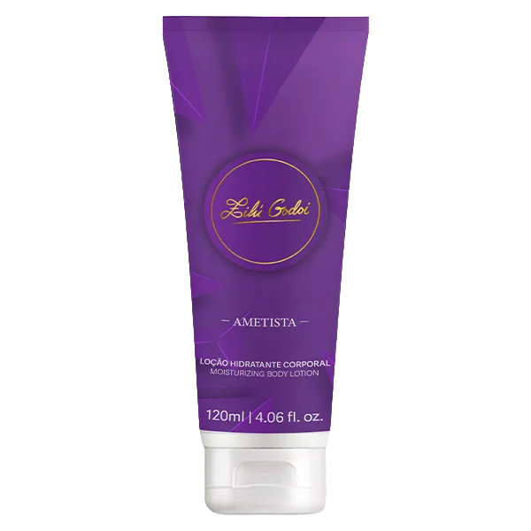 LOÇÃO HIDRATANTE CORPORAL AMETISTA ZILÚ GODOI